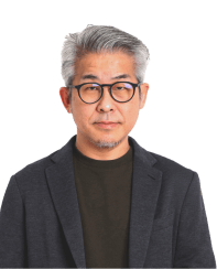 Patient wearing glasses